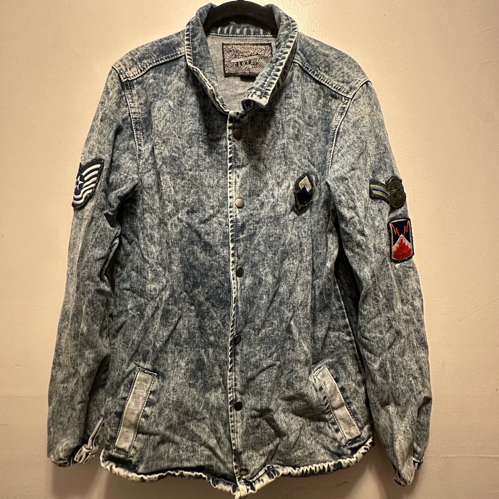 Brooklyn Cloth Acid Wash Denim Jacket
